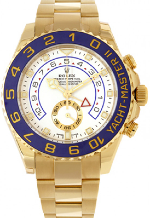 Gold on Oyster Rolex Yacht-Master II 116688 44 mm